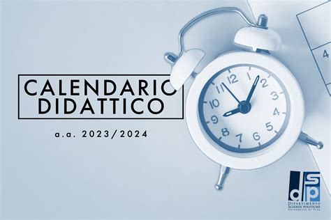 Calendario accademico DISU .